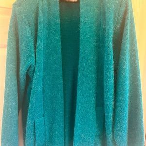 Teal sweater